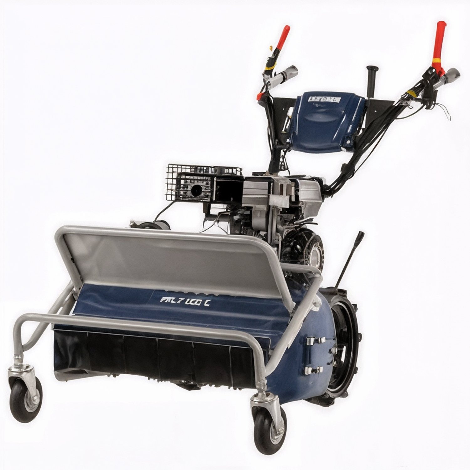 BullMach FALX 600 L - Tondeuse débroussailleuse à marteaux - Loncin G200F