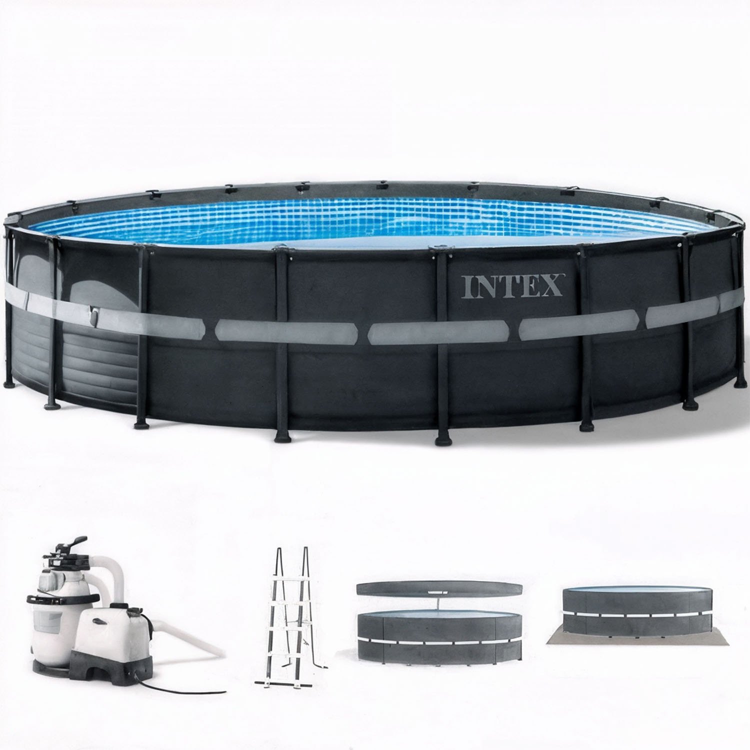 Intex Ultra XTR Frame 26330NP - Piscine Ronde