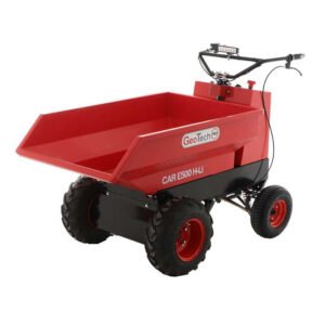 Brouette à Batterie GeoTechPro Mini Dumper-Car-E500-H-Li-Caisson-Dumper-500kg