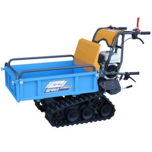 Brouette-motorisée à chenilles-EuroMech-EM400H-Agri-caisson-extensible-avec-charge-de-400-kg
