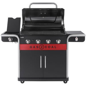 Char-broil-gas2coal-2-0-4B-barbecue à gaz-et à charbon