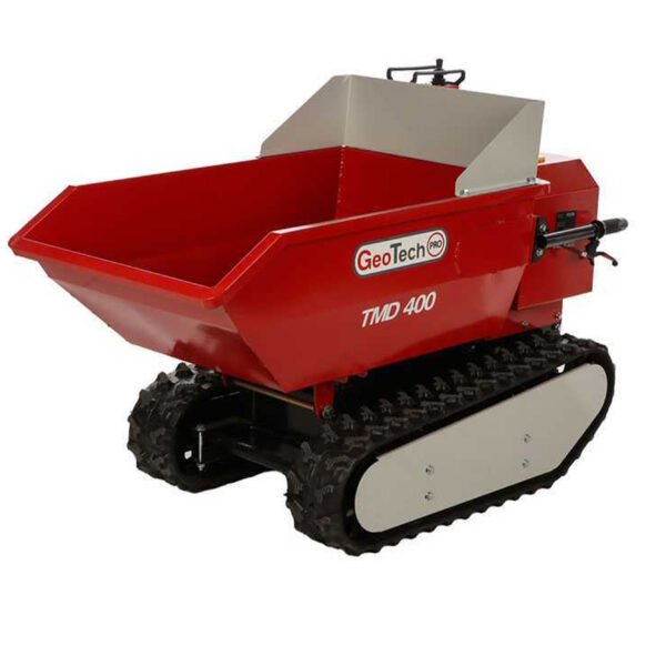 Geotech-Pro-TMD-400-brouette à batterie-48V-15Ah-avec-caisson-dumper