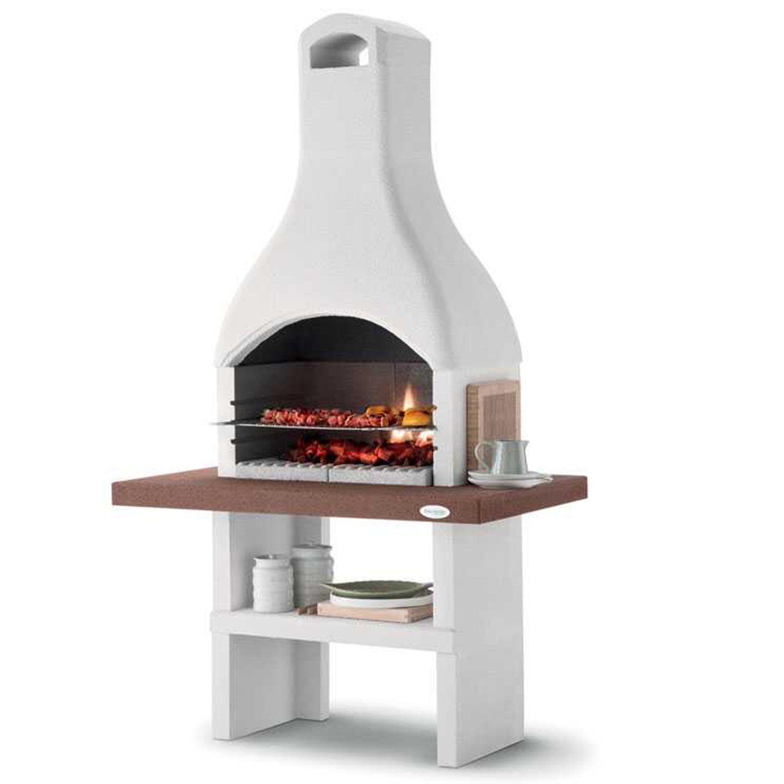 Palazzetti-oslo-2-barbecue à bois-et-charbon-en-maçonnerie