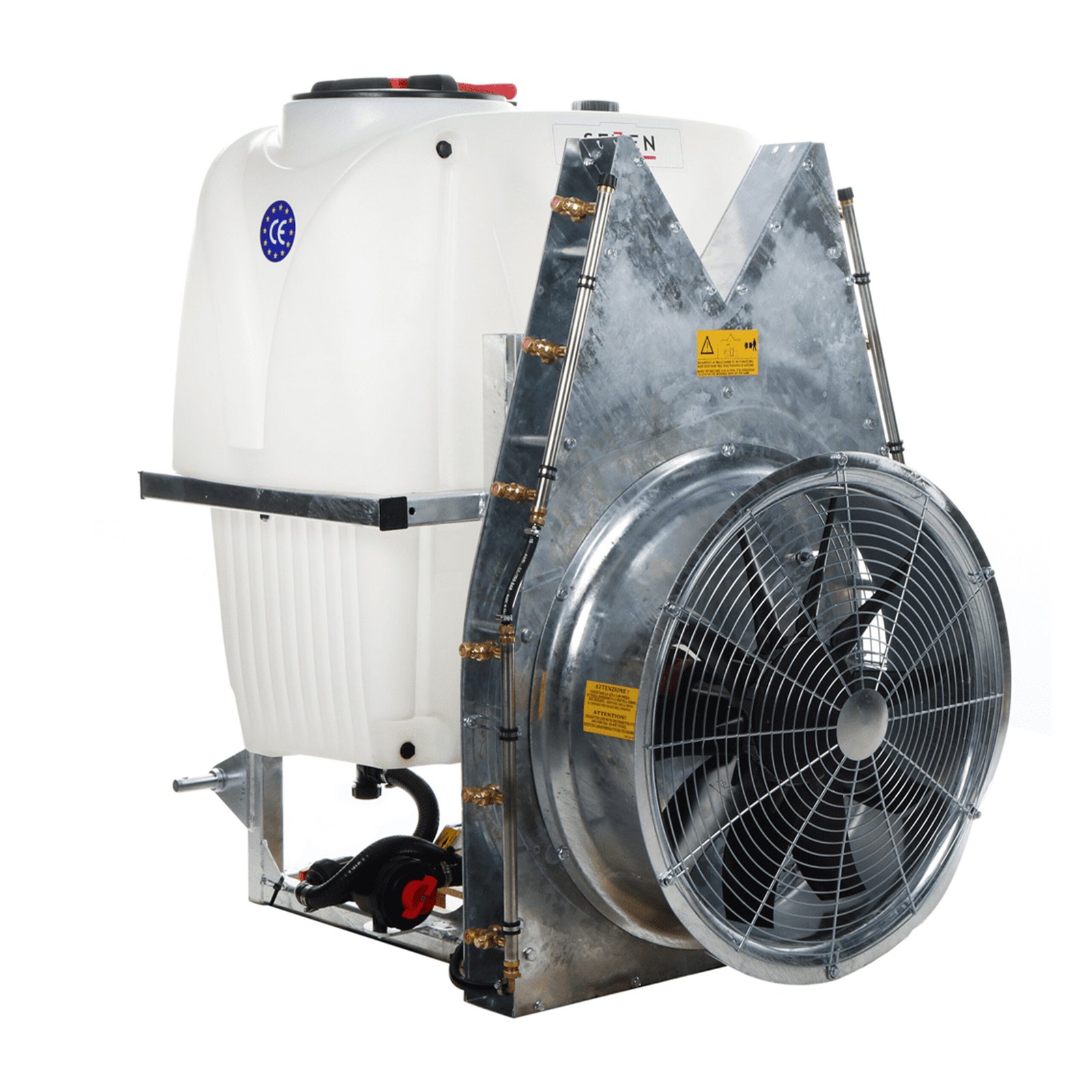 Seven-italy-400 - Atomiseur-porté-tour-pour-pulvérisation-capacité-400 L - Pompe APS 71